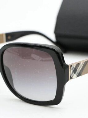 Burberry Women's Black Grey Gradient Sunglasses BE4160-34338G / 58-17-135